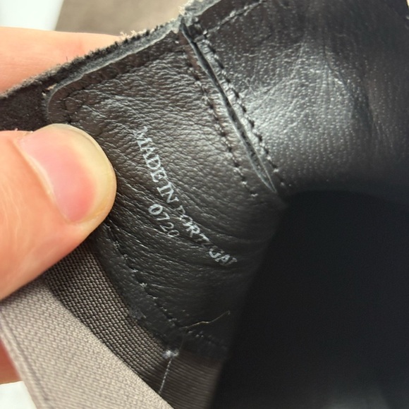 ALLSAINTS Taupe Suede Chelsea Boots western cowboy festival Shoes Men's Size 9 - Picture 12 of 14